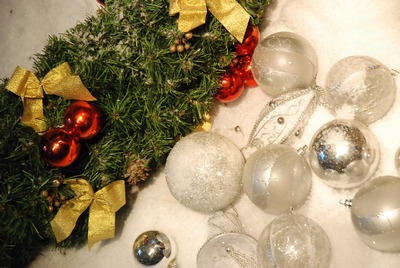 Christmas  Garland  1m30  in blue box